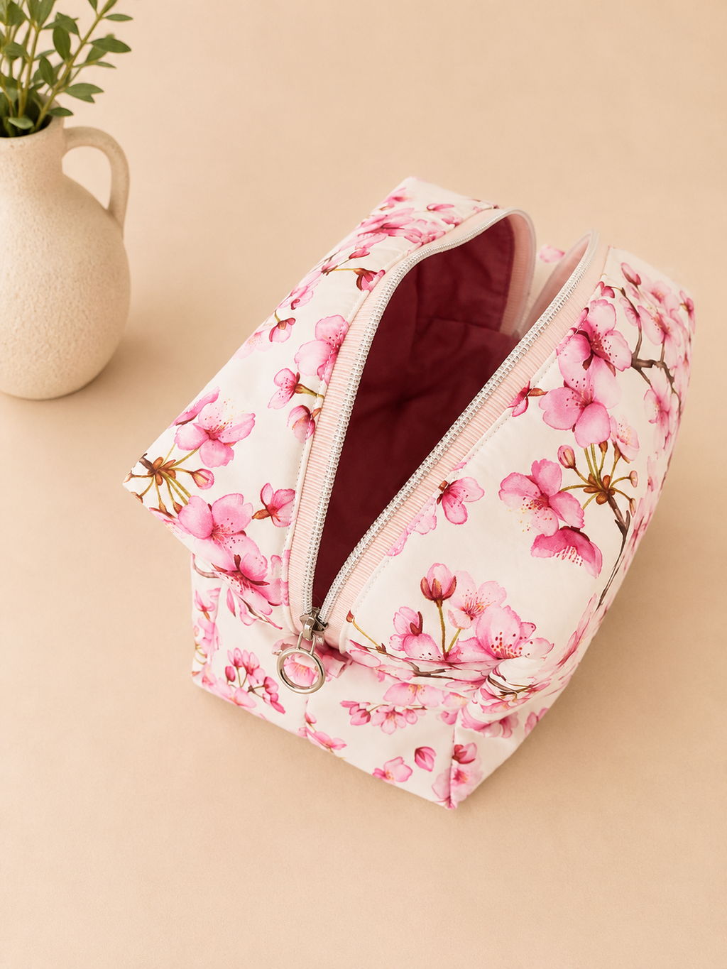 The Sakura Toiletries And Travel Bag