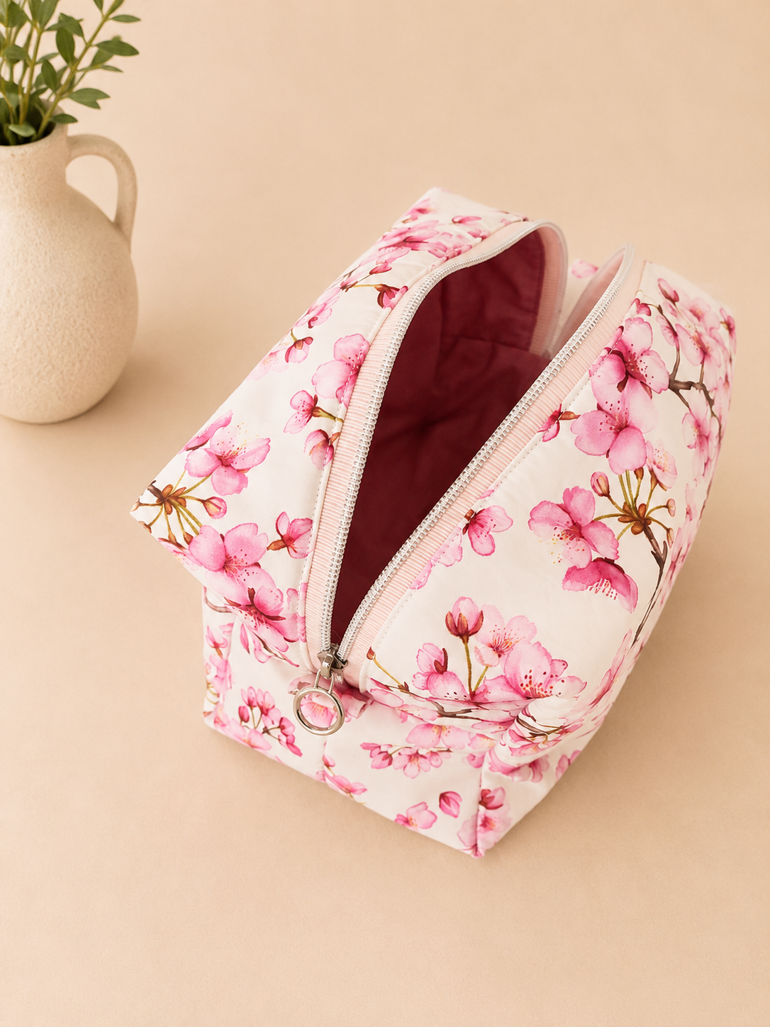 The Sakura Toiletries And Travel Bag