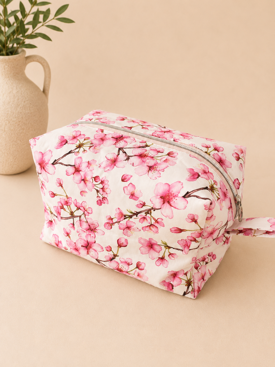 The Sakura Toiletries And Travel Bag